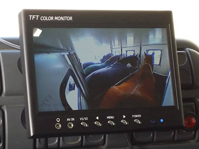 Bloemlezing Watt George Stevenson Cameraset in paardentrailer 7 inch monitor | van Veenen CTS